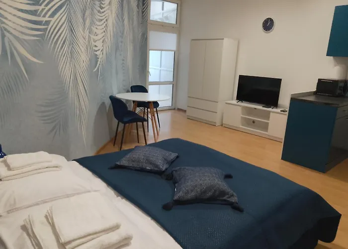 아파트 Niebieski Lwowska 56 노비 삭츠